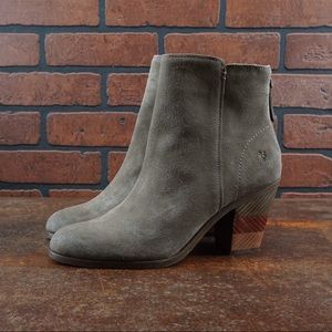 frye cameron chevron bootie